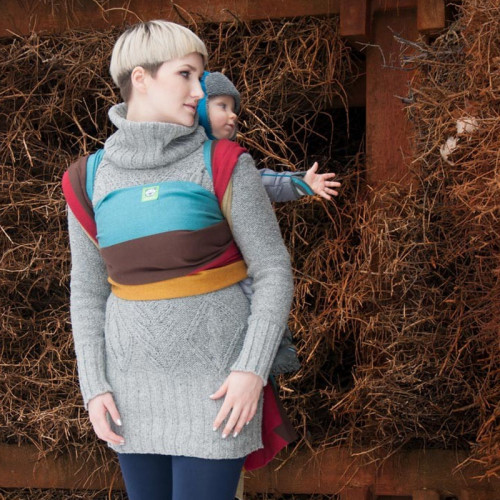 Слинг-шарф LUNA DREAM Rainbow Wool (40 % шерсти) (4,2 м)