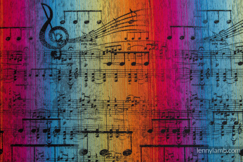 Слинг-шарф LENNYLAMB Symphony Rainbow Dark (4,6 м)