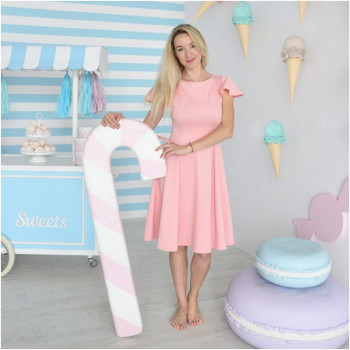 Платье для беременных и кормящих мам HIGH HEELS MOM «Золушка» (размер S/M, розовый)