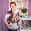 Трикотажный слинг-шарф MaM ECO Art Tree of Life Sweet Raisin (4,6 м)