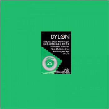 Многоцелевой краситель для ручного окрашивания ткани DYLON Multipurpose Emerald