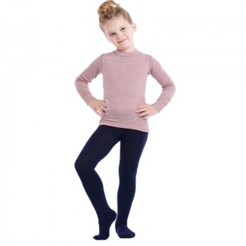 Термоколготки детские NORVEG Soft Merino Wool (размер 122-128, тёмно-синий)