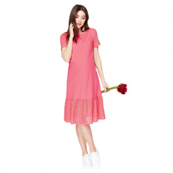 Платье для беременных и кормящих ЮЛА МАМА Dream (размер M, розовый)