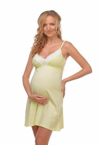 Ночная рубашка для беременных и кормящих МАМИН ДОМ Avocado (размер 75Е)