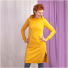 Платье-свитшот для беременных и кормящих HIGH HEELS MOM (размер S/M, жёлтый)