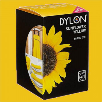 Краска для окрашивания ткани в стиральной машине DYLON Machine Use Sunflower Yellow (без соли)