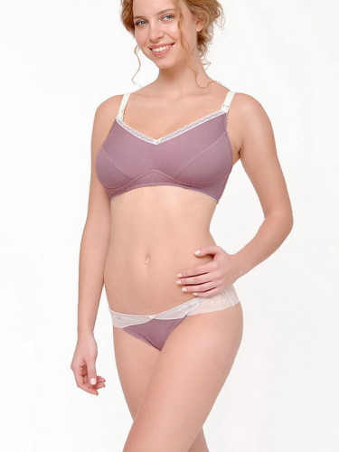 Труси для вагітних та годуючих МАМИН ДІМ Аметист 552 (розмір 50, бузковий)