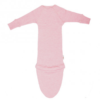Спальный мешок удлинённый из шерсти мериноса MAM ManyMonths (размер 62-80/86, розовый)
