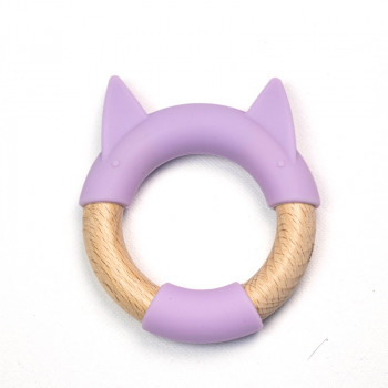 Прорезыватель-кольцо для зубов SLINGOPARK «Котик»
