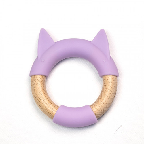 Прорезыватель-кольцо для зубов SLINGOPARK «Котик»