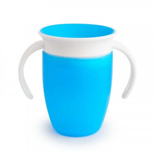 Чашка-непроливайка с ручками MUNCHKIN Miracle 360 (голубой)