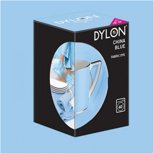 Краска для окрашивания ткани в стиральной машине DYLON Machine Use China Blue (без соли)