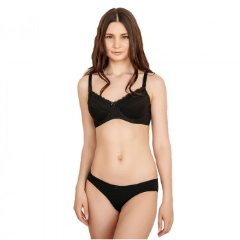 Бюстгальтер для годування МАМИН ДІМ 844 (розмір 80F, чорний)