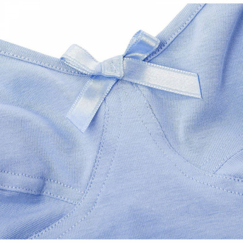 Ночная рубашка для беременных и кормящих МАМИН ДОМ 24130 (размер 46, голубой)