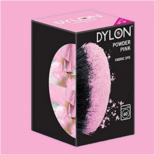 Краска для окрашивания ткани в стиральной машине DYLON Machine Use Powder Pink (без соли)