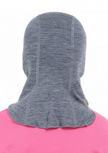 Термошапка-шлем из шерсти мериноса NORVEG Soft (размер L, серый)