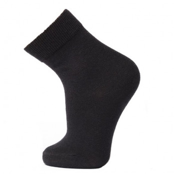 Термоноски детские NORVEG Merino Wool (размер 35-38, чёрный)