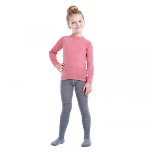 Термоколготки детские NORVEG Merino Wool (размер 86-92, серый)