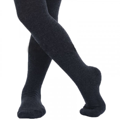 Термоколготки детские NORVEG Soft Merino Wool (размер 74-80, тёмно-серый)