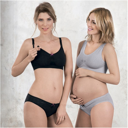 Топ для беременных бесшовный ANITA Soft &amp; Seamless 5197 (размер XL, Silver Grey)