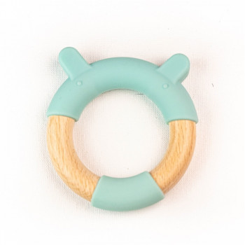 Прорезыватель-кольцо для зубов SLINGOPARK «Мишка»