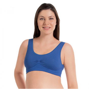Топ для беременных бесшовный ANITA Soft &amp; Seamless 5197 (размер XL, Ocean Blue)