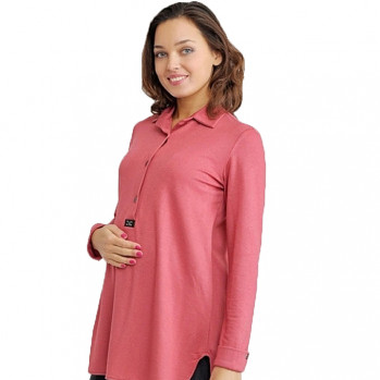 Туника для беременных и кормящих MAMA TYTA Моника (размер XL, розовый)