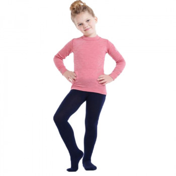 Термоколготки детские NORVEG Merino Wool (размер 74-80, синий)