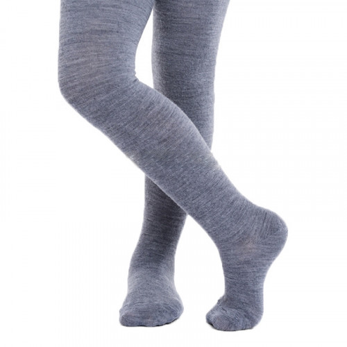 Термоколготки детские NORVEG Merino Wool (размер 74-80, серый)
