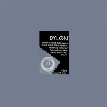 Многоцелевой краситель для ручного окрашивания ткани DYLON Multipurpose Elephant Grey