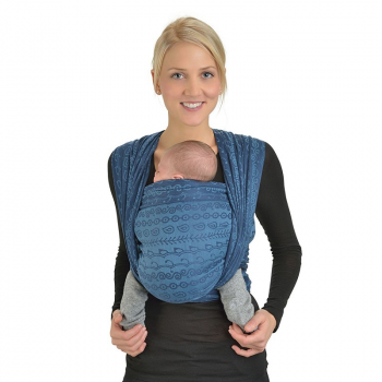 Слинг-шарф HOPPEDIZ Darjeeling Aquamarine