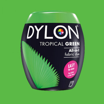 Краска для окрашивания ткани в стиральной машине DYLON Machine Use Tropical Green (бочонок)