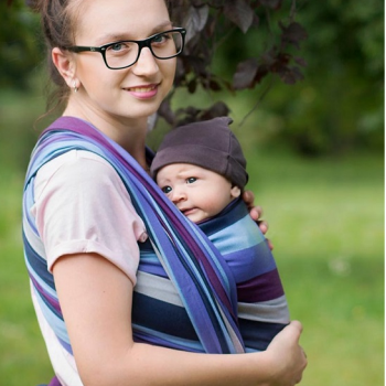 Слинг-шарф LUNA DREAM Lavender Evening Bamboo (40 % бамбука) (4,2 м)