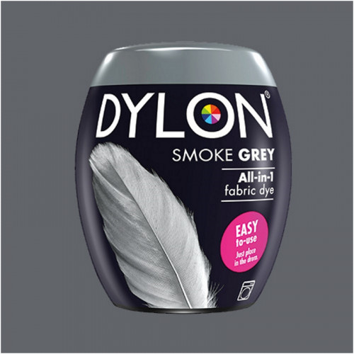 Краска для окрашивания ткани в стиральной машине DYLON Machine Use Smoke Grey (бочонок)