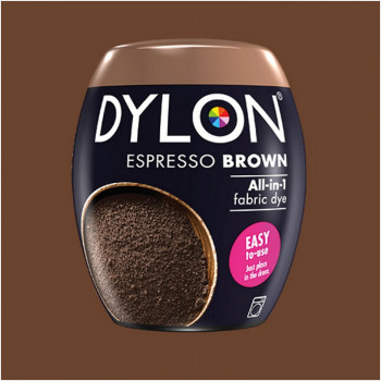 Краска для окрашивания ткани в стиральной машине DYLON Machine Use Espresso Brown (бочонок)