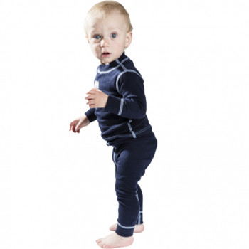 Термолеггинсы детские NORVEG Soft Merino Wool (размер 92-98, синий)