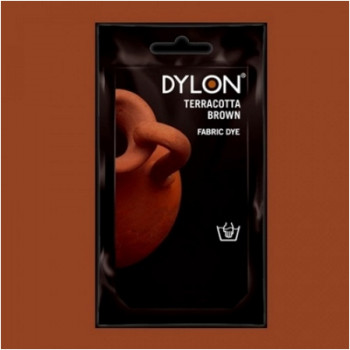 Краска для окрашивания ткани вручную DYLON Hand Use Terracotta Brown